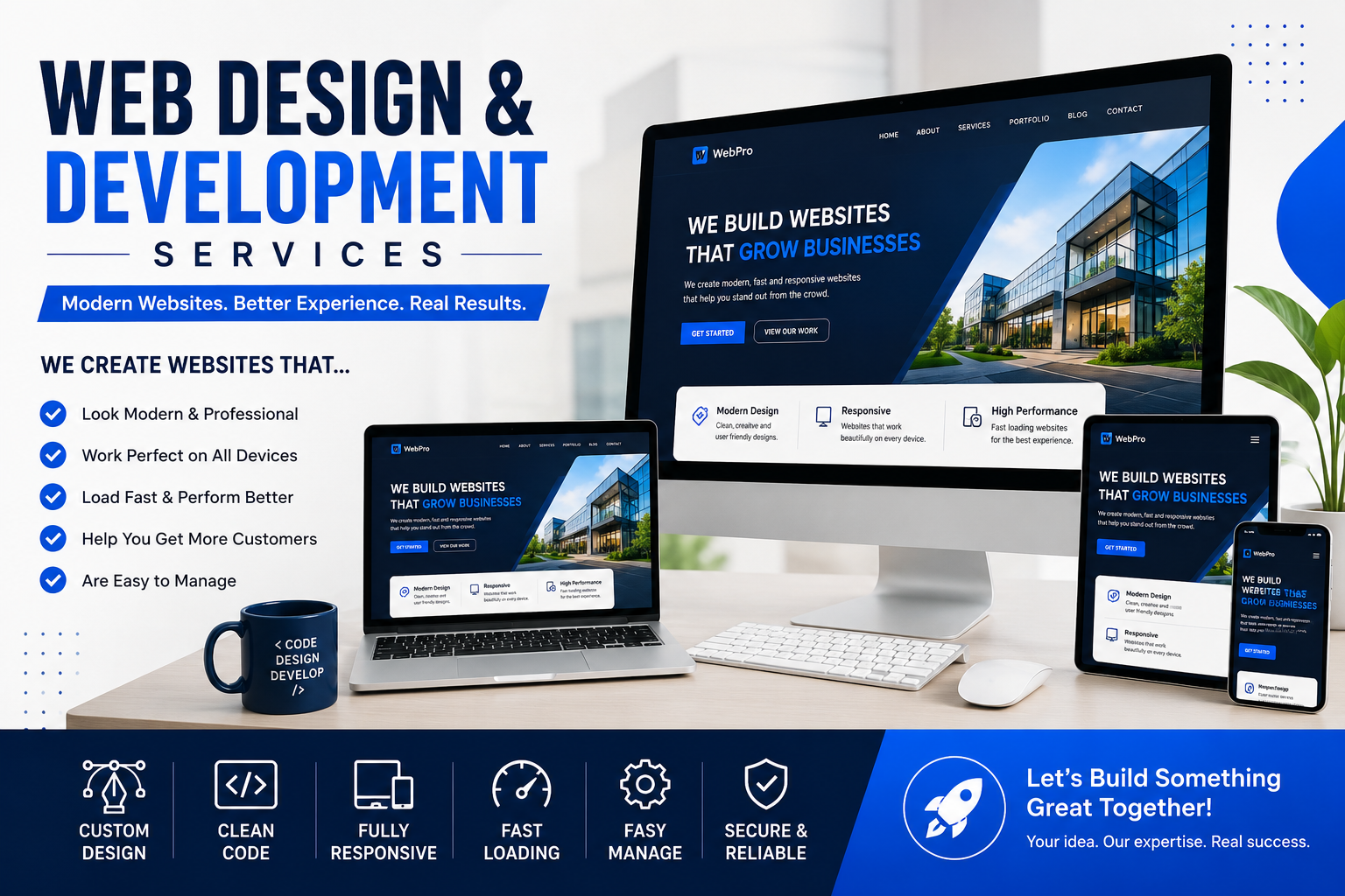 Web Design & Development Services – Expert Service Provider